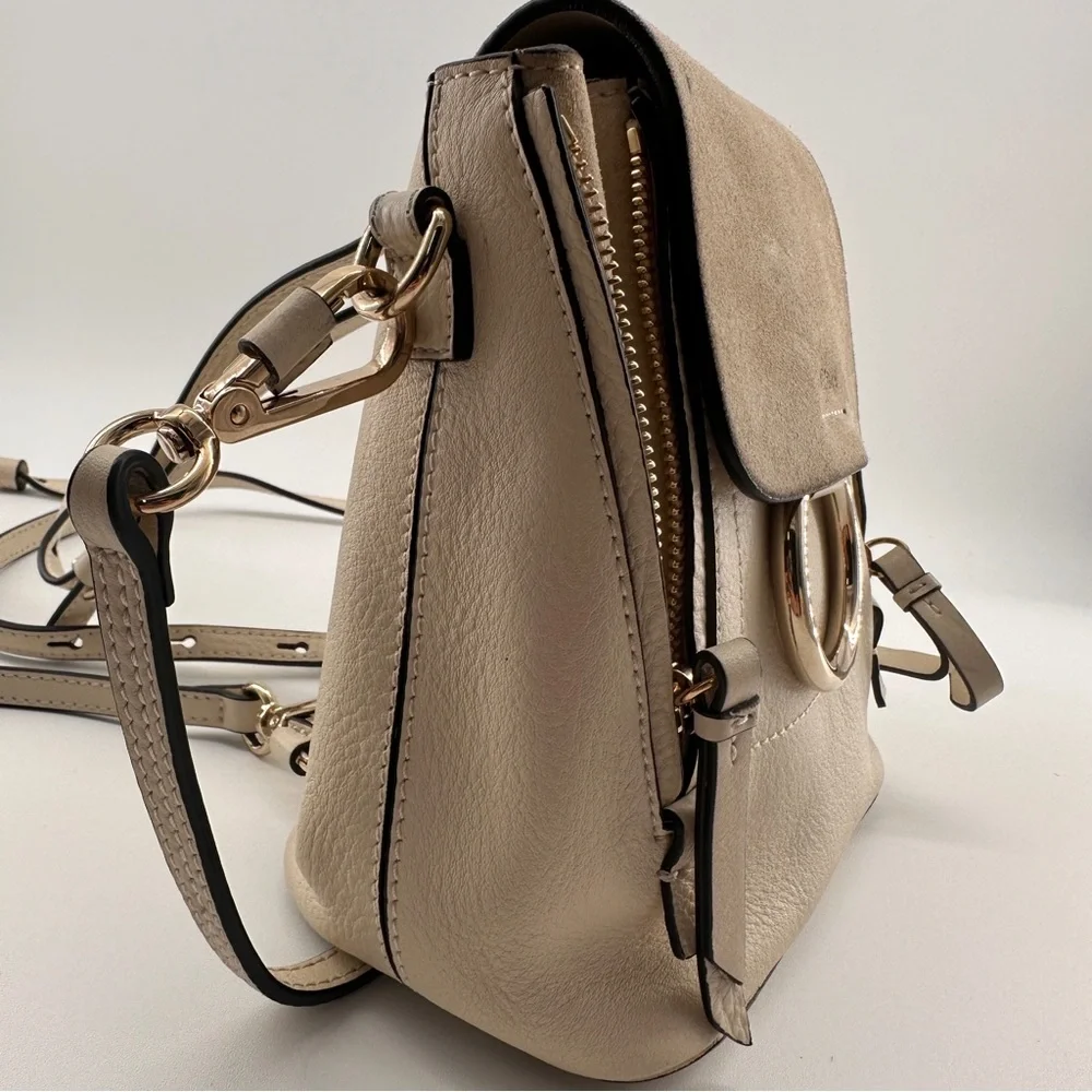 CHLOE
Suede Calfskin Mini Faye Backpack - Picture 16 of 16